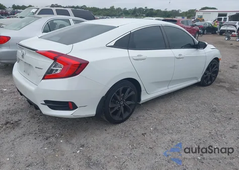 2020 Honda Civic Sport z USA, uszkodzony, nr VIN 19XFC2F85LE030035